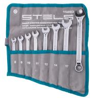 Набор ключей комбинированных 8 шт, 8-19 мм,  антислип Stels по ценам производителя в Воронеже с доставкой по всей России