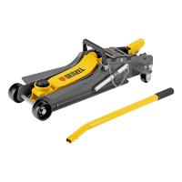 Домкрат гидравлический подкатной с фиксатором, 2,5 т, 85-385 мм Denzel