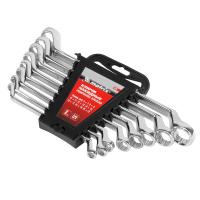 Набор ключей накидных 8 шт, 6-22мм, CrV, Elliptical, зеркальное хромирование Matrix по ценам производителя в Воронеже с доставкой по всей России