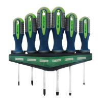 Набор отверток, CrV, трехкомпонентные рукоятки, 6 предметов Сибртех по ценам производителя в Воронеже с доставкой по всей России