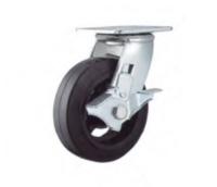 Колесо большегрузное поворотное SCdb 85 250 мм обрезиненное с тормозом (N) по ценам производителя в Воронеже с доставкой по всей России