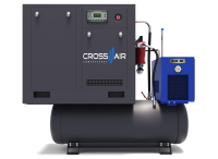 Винтовой компрессор с осушителем CrossAir CA22-8GA-500DRY (IP23) по ценам производителя в Воронеже с доставкой по всей России