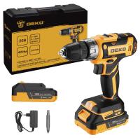 Дрель-шуруповерт аккумуляторная DEKO DKCD20-Li в кейсе, 20В, 2х2.5Ач по ценам производителя в Воронеже с доставкой по всей России