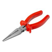 Длинногубцы прямые Econom, 180 мм, шлифованные, пластмассовые рукоятки Matrix по ценам производителя в Воронеже с доставкой по всей России