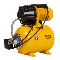 Насосная станция PS1100С, 1100 Вт, 4500 л/ч, ресивер 24 л, подъем 46 м, чугун Denzel купить в Москве с доставкой по всей России | ProtosMarket.ru
