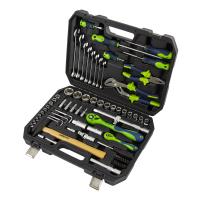 Набор инструментов 76 предметов CrV, 1/2", 1/4" Сибртех по ценам производителя в Воронеже с доставкой по всей России