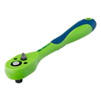 Ключ-трещотка 3/8", CrV, 72 зуба, с быстрым сбросом Сибртех по ценам производителя в Воронеже с доставкой по всей России