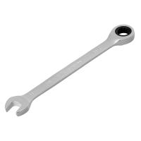 Ключ комбинированный трещоточный, 11 мм, CrV, зеркальный хром Matrix Professional