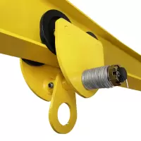 Каретка ручная 0,5т тип GCT тележка на двутавр холостая без привода