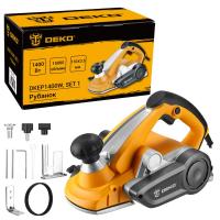 Рубанок DEKO DKEP1400W SET1, 1400 Вт, 110 мм