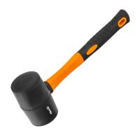 Киянка резиновая, 680 г, черная резина, фибергласовая рукоятка Sparta по ценам производителя в Воронеже с доставкой по всей России