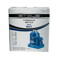 Домкрат гидравлический бутылочный, 50 т, H подъема 236-356 мм Stels купить в Москве с доставкой по всей России | ProtosMarket.ru