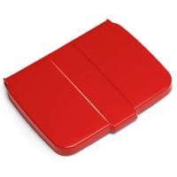 Пластиковая крышка для держателя мешка на сервисные тележки ALPHA/MORGAN (красный)