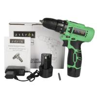 Дрель-шуруповерт аккумуляторная Zitrek Green 12-Li Plus, 12В, 2x2.0Ач по ценам производителя в Воронеже с доставкой по всей России
