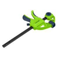 Струбцина F-образная, быстрозажимная, 150 х 70 х 360 мм, пластиковый корпус, фиксатор, двухкомпонентная рукоятка Сибртех по ценам производителя в Воронеже с доставкой по всей России