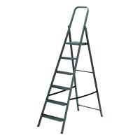 Стремянка 6 ступеней, компактная, стальная Сибртех по ценам производителя в Воронеже с доставкой по всей России