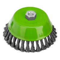 Щетка для УШМ, 150 мм, М14, "чашка", крученая проволока 0.5 мм Сибртех по ценам производителя в Воронеже с доставкой по всей России