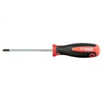Отвертка Profi, PH1 х 100 мм, S2, двухкомпонентная рукоятка Matrix