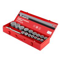 Набор торцевых головок 3/4", головки 19 х 50 мм, 20 предметов, в метал. боксе Matrix по ценам производителя в Воронеже с доставкой по всей России