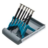 Набор отверток для точной механики, CrMo, металлические обрезиненные рукоятки, 6 шт, бокс трансформер Gross по ценам производителя в Воронеже с доставкой по всей России