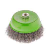 Щетка для УШМ, 150 мм, М14, "чашка", витая проволока 0.3 мм Сибртех по ценам производителя в Воронеже с доставкой по всей России