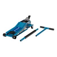 Домкрат гидравлический подкатной 3 т, быстрый подъем, Low profile quick lift, 75-505 мм, профессиональный STELS