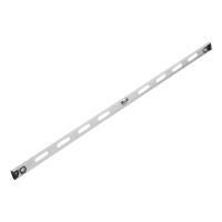 Уровень алюминиевый "Рельс", 1800 мм, 3 глазка (1 поворотный) Matrix по ценам производителя в Воронеже с доставкой по всей России