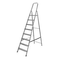 Стремянка, 8 ступеней, алюминиевая, Сибртех