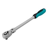 Ключ-трещотка шарнирный 3/8", СrV, 72 зуба, с быстрым сбросом, матовый хром Stels по ценам производителя в Воронеже с доставкой по всей России