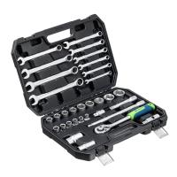 Набор инструментов, 1/2", пластиковый кейс, 32 предмета// Сибртех по ценам производителя в Воронеже с доставкой по всей России