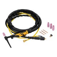 Горелка сварочная TIG WP17V, прямое подключение к баллону, 4 метра Denzel по ценам производителя в Воронеже с доставкой по всей России