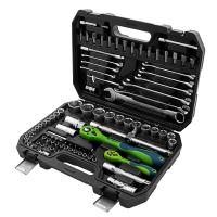 Набор инструментов 82 предмета, CrV, 1/2", 1/4" Сибртех по ценам производителя в Воронеже с доставкой по всей России