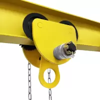 Каретка ручная 3т 9м тип GCL тележка на двутавр с ручным приводом