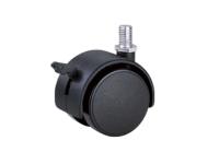 Колесо мебельное поворотное TWTB 40 40 мм с болтом и тормозом по ценам производителя в Воронеже с доставкой по всей России