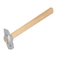 Молоток слесарный, 600 г, круглый боек, деревянная рукоятка