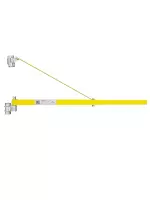 Штанга поворотная для подвеса мини тали на строительные леса 750-1100мм