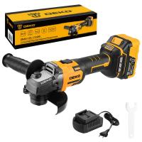 Углошлифовальная машина бесщеточная DEKO DKAG-125, 20В, 1*4.0Ач по ценам производителя в Воронеже с доставкой по всей России