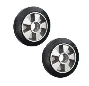 Колесо резиновое 180х50 мм без подшипника для тележек гидравлических BF/BF-III/DF-III/RHP/AC/DF/CW2 по ценам производителя в Воронеже с доставкой по всей России