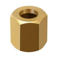 Гайка накидная М12х1,25, латунь по ценам производителя в Воронеже с доставкой по всей России