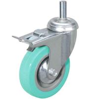 Колесо аппаратное поворотное SCtgb 93 75 мм с болтом и тормозом (N) по ценам производителя в Воронеже с доставкой по всей России