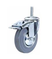 Колесо поворотное резина SCtb 63 160 мм с болтом и тормозом по ценам производителя в Воронеже с доставкой по всей России