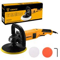 Шлифмашина полировальная сетевая DEKO DKP1400-180, 180мм, 1400 Вт