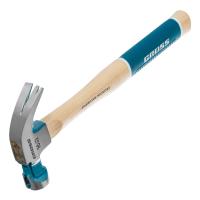 Молоток-гвоздодер, 450 г, угол 45, магнит, обрезиненная рукоятка American hickory GROSS по ценам производителя в Воронеже с доставкой по всей России