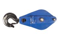 Блок монтажный однорольный с  крюком TOR 3,2 т с откидной щекой