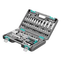 Набор инструментов, 1/2", 1/4", CrV, пластиковый кейс 94 предмета Stels