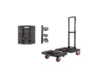 Тележка складная платформенная TOR PT-220 220 кг 400х585(705) мм колеса 100 мм х 5 шт