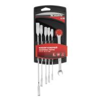 Набор ключей комбинированных, трещеточных 6 шт Matrix по ценам производителя в Воронеже с доставкой по всей России