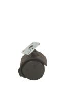 Колесо мебельное поворотное TWPB 50 50 мм с площадкой и тормозом по ценам производителя в Воронеже с доставкой по всей России