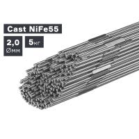 Пруток сварочный TIG, чугун (Cast NiFe55), Ø 2,0 мм, 5 кг по ценам производителя в Воронеже с доставкой по всей России