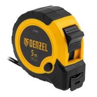 Рулетка 5м х 19мм, двухкомп. корпус, кнопка-пауза Denzel по ценам производителя в Воронеже с доставкой по всей России